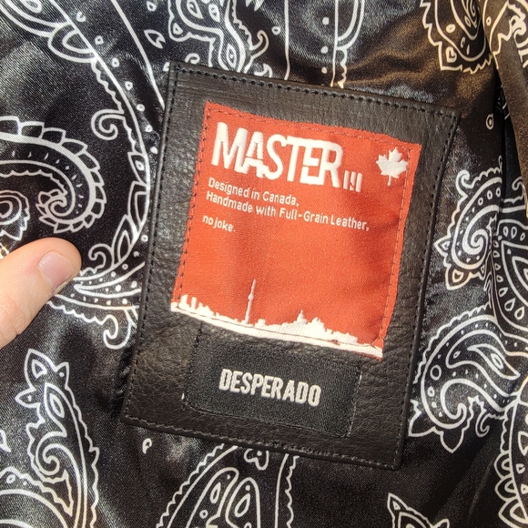 New without tags Master Supply Co Despirado Leather coat - Picture 5 of 7